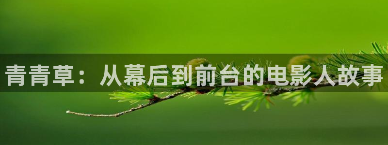 华润娱乐：青青草：从幕后到前台的电影人故事