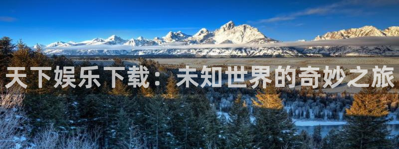 华润娱乐官方网站入口：天下娱乐下载：未知世界的奇妙之旅